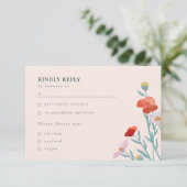 フローラ調和 出欠カード (スタンド正面)