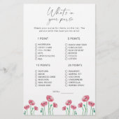 フローラ財布のゲームの内容 (正面)