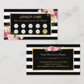 フローラ買9 10番目の割引ロイヤリティカードを取得 ロイヤリティカード (正面/裏面)