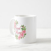 フローラ賛美リース コーヒーマグカップ (正面左)