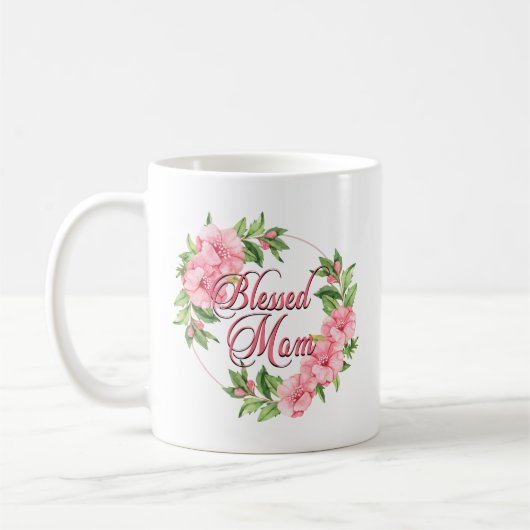 フローラ賛美リース コーヒーマグカップ (左)