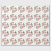 フローラ賛美リース ラッピングペーパー (フラット)