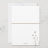 フローラ賛美初の聖餐式 招待状 (裏面)