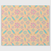 フローラ贈り物の継ぎ目のない包装紙 ラッピングペーパー (フラット)