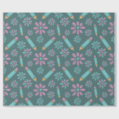 フローラ贈り物の継ぎ目のない包装紙 ラッピングペーパー (フラット)