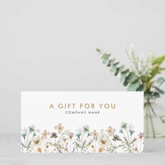 フローラ贈与証 (スタンド正面)