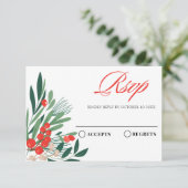 フローラ赤さくらんぼ 出欠カード (スタンド正面)