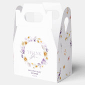 フローラ赤ちゃんシャワーありがとうギフトボックス フェイバーボックス (オープン)