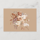 フローラ赤ちゃんシャワーおむつラッフルカード エンクロージャーカード (裏面)