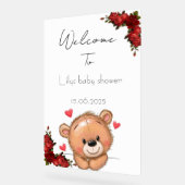 フローラ赤ちゃんシャワーのアクリル標識 アクリルサイン (傾斜)