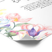 フローラ赤ちゃんシャワー深夜おむつゲーム ポスター (角)