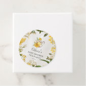 フローラ赤ちゃんシャワー茶パーティーお土産ギフト フェイバータグ (インサイチュ)