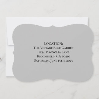 フローラ赤と白色結婚花 ノートカード