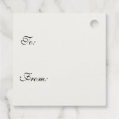 フローラ赤と緑のフレームありがとう フェイバータグ (裏面)