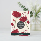 フローラ赤恋 シーズンポストカード (スタンド正面)