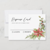 フローラ赤緑 出欠カード (正面)