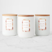 フローラ赤褐色の原料製品 フードラベル (ボトル)