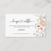 フローラ赤面おむつラッフルチケットエンクロージャカード エンクロージャーカード (正面)