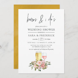 フローラ赤面と金ゴールドが私の前にブリュウ 招待状