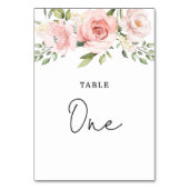 フローラ赤面バラ テーブルナンバー (正面)