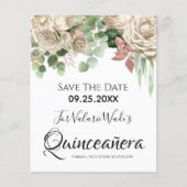 フローラ赤面ピンクキンセアニェラ日付を保存 (正面)