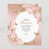 フローラ赤面ピンクバタフライキンセアニェラ写真 (正面/裏面)