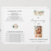 フローラ赤面プログラムのお祝い (正面/裏面)