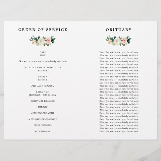 フローラ赤面プログラムのお祝い (裏面)