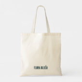 フローラ赤面モダントートバッグ トートバッグ (裏面)