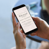 フローラ赤面書道アンパサンドシンプルグリーンリー 招待状