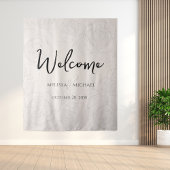 フローラ赤面書道アンパサンド緑 タペストリー