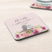 フローラ赤面牡丹トレンディー台本Mr.And Mrs. コースター (左側)