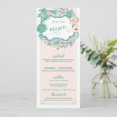 フローラ赤面結婚カード メニュー (スタンド正面)