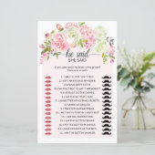 フローラ赤面&クリーム彼は彼女はブライダルゲームを言った (スタンド正面)