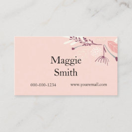 フローラ赤面、美容師 名刺