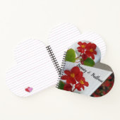 フローラ赤+白 ノートブック (内部)