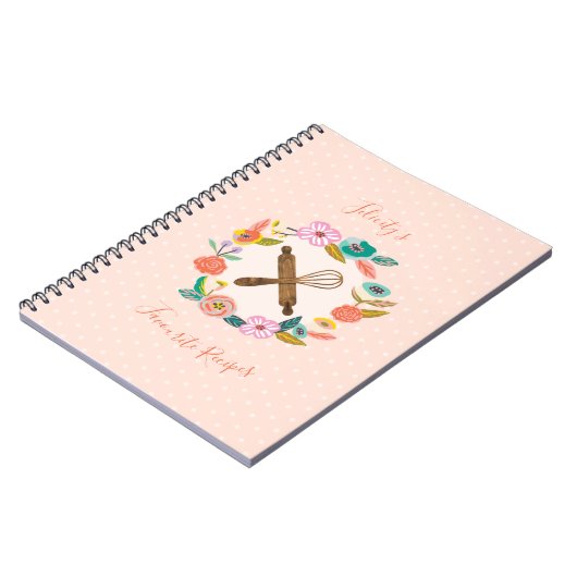 フローラ転がと葉のピンとウィスクレシピ ノートブック (左側)