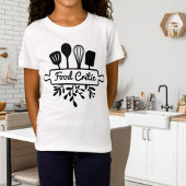 フローラ転がのピンフード評論家ママと娘 Tシャツ