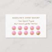フローラ転がのピンベーカリーフラットロイヤリティカード ロイヤリティカード (正面)