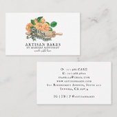 フローラ転がズピンベイカーベーカリー 名刺 (正面/裏面)