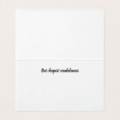 フローラ追悼カード (内部フラット)