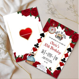 フローラ遊のカード誕生日招待状 招待状