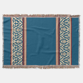 フローラ遊牧民の中央アジア スローブランケット