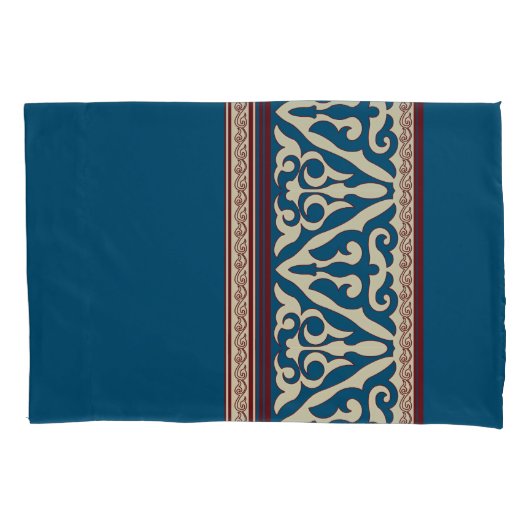 フローラ遊牧民の中央アジア 枕カバー (正面左)