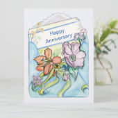 フローラ配信フラットカードのパーソナライズ (スタンド正面)