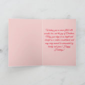 フローラ配置 サンキューカード (内部)