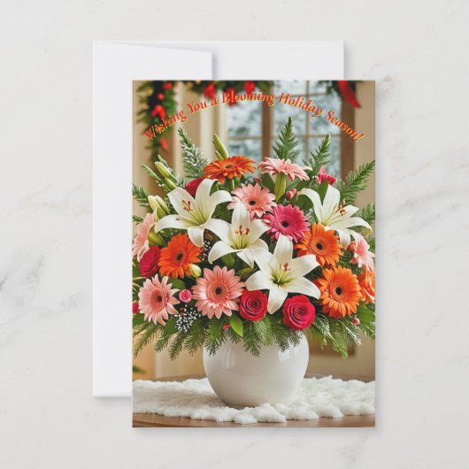 フローラ配置 招待状 (正面)