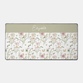 フローラ野パーソナライズされた花 デスクマット (正面)