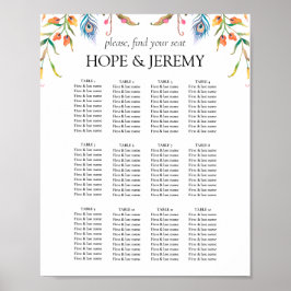 フローラ野結婚草座図 ポスター