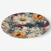 フローラ野花 ペーパープレート (アングル)